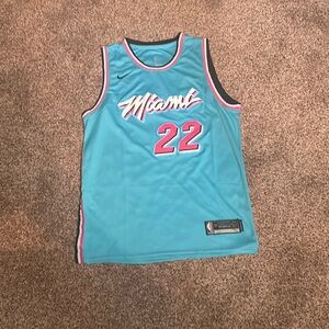 Jimmy butler heat jersey XL baby blue